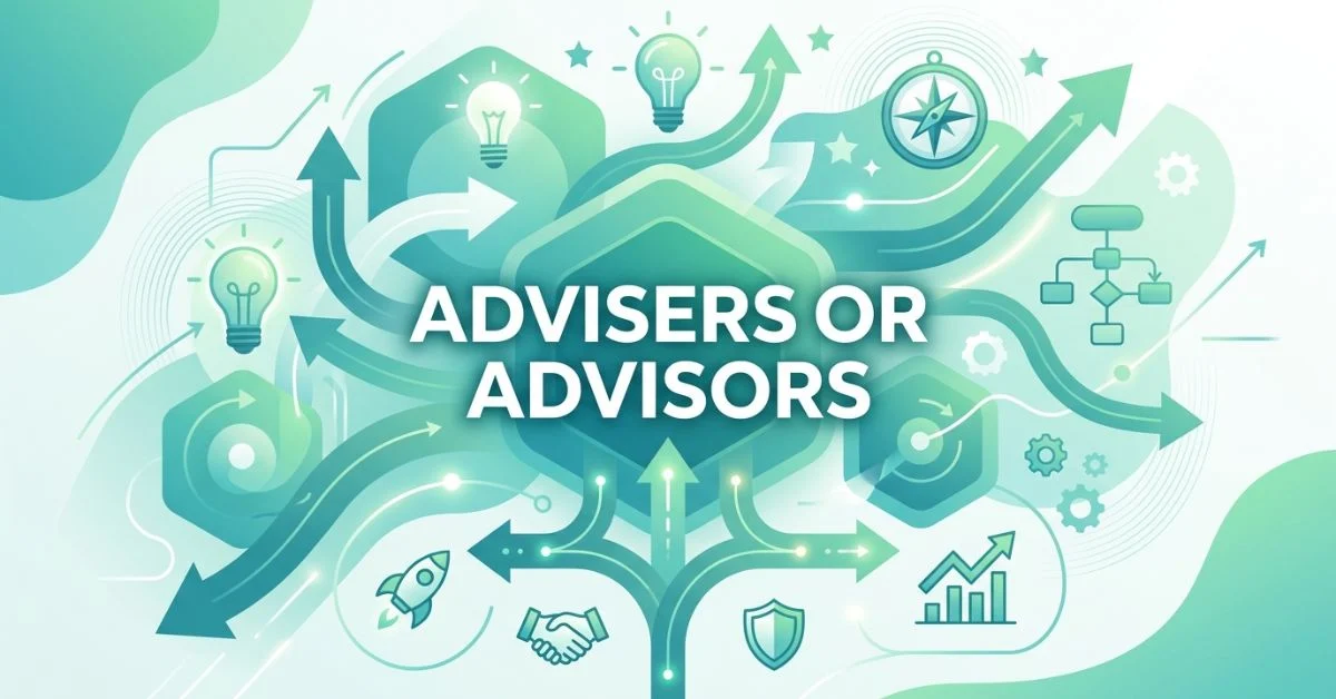 Advisers or Advisors