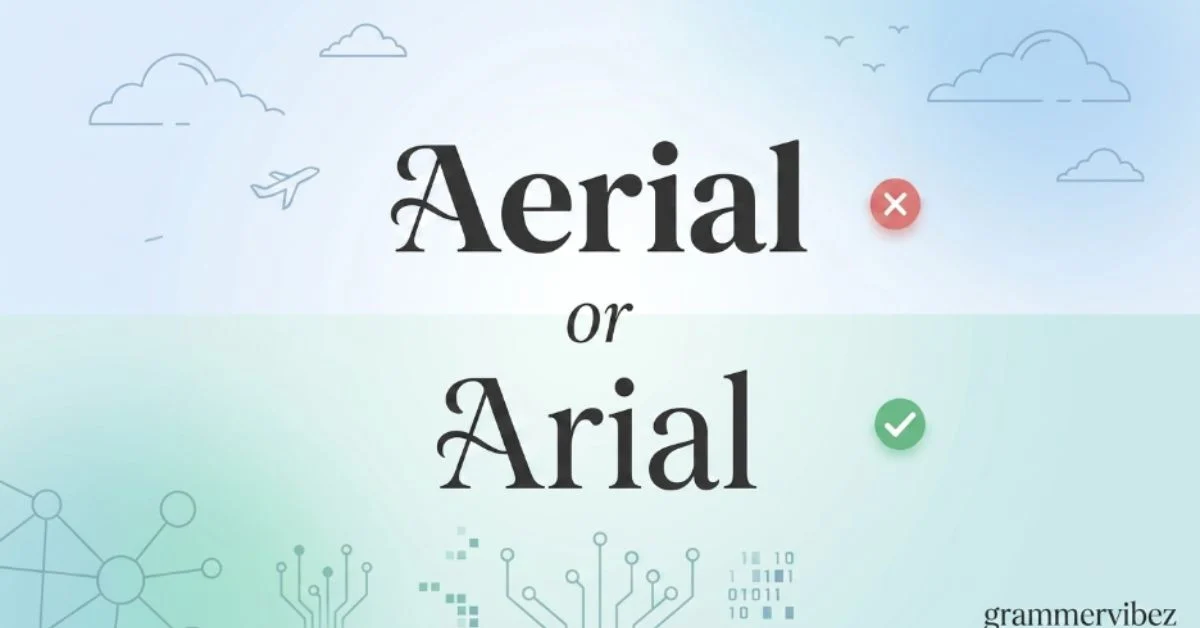 Aerial or Arial