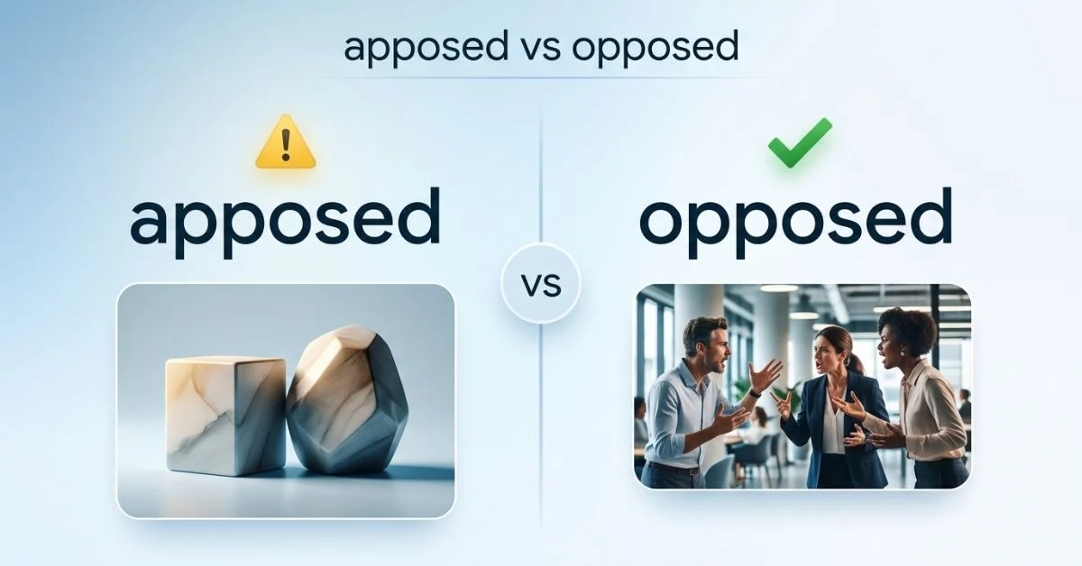 Apposed or Opposed