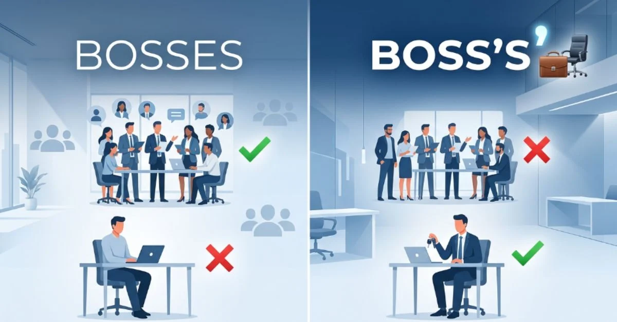 Bosses or Boss’s