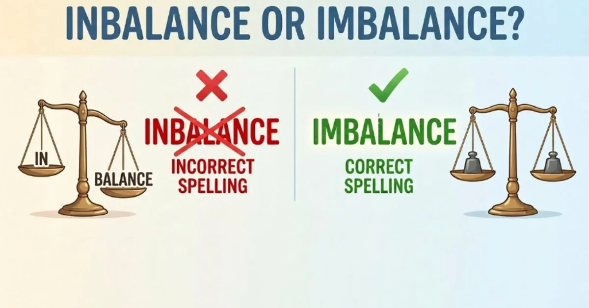 Inbalance or Imbalance