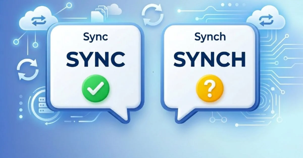 sync or synch