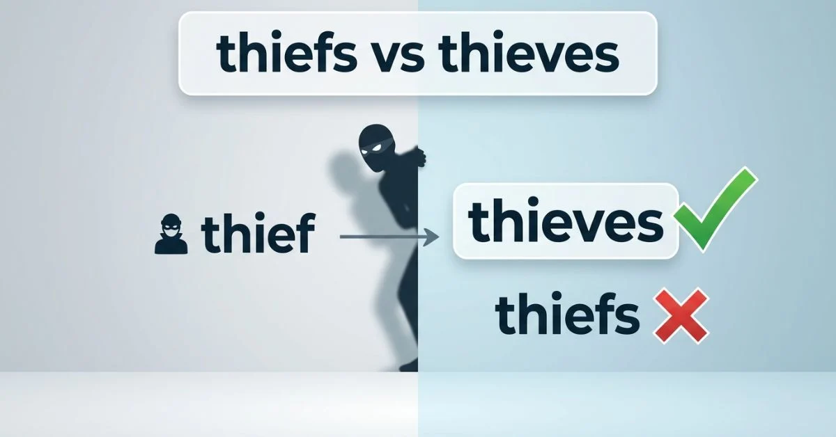 Thiefs or Thieves