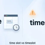 Time Slot or Timeslot