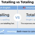 Totalling or Totaling