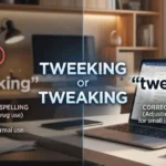 Tweeking or Tweaking