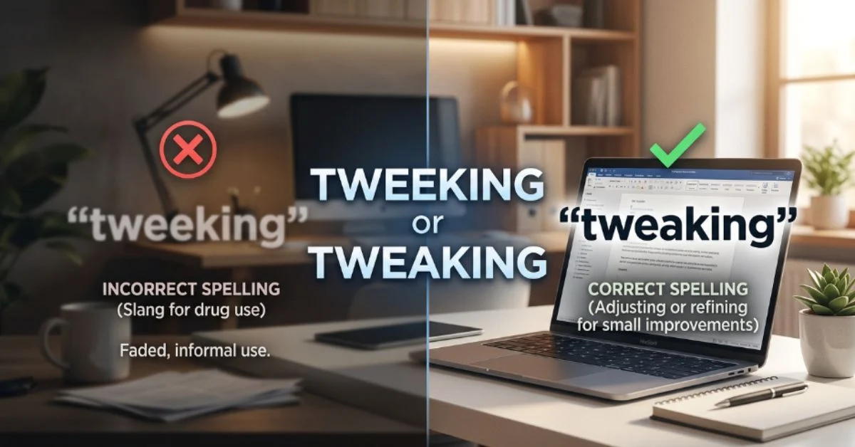 Tweeking or Tweaking