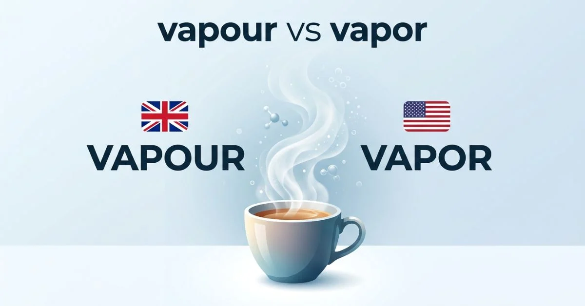 Vapour or Vapor