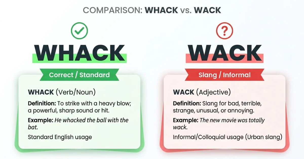 whack or wack