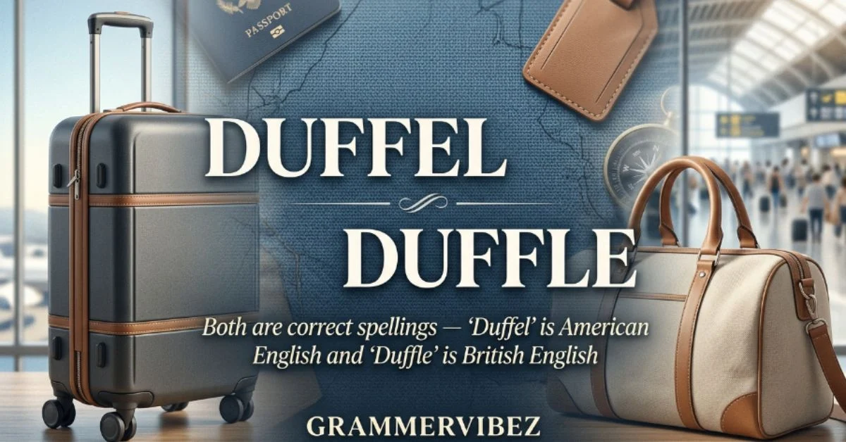 duffle or duffel