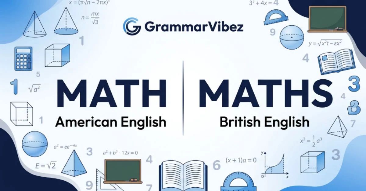 math or maths