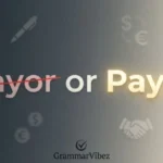 payor or payer