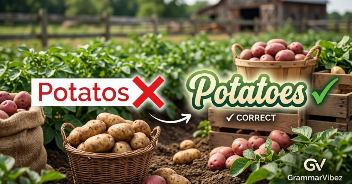 potatoes or potatos