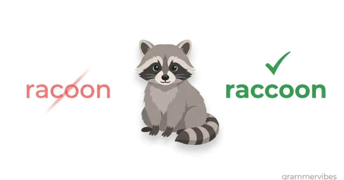 racoon or raccoon