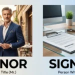 Signor or Signer