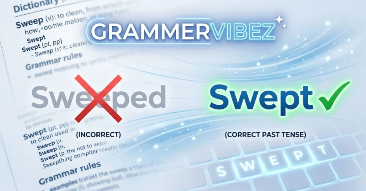 Sweeped or Swept