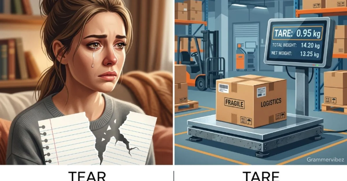 tear or tare