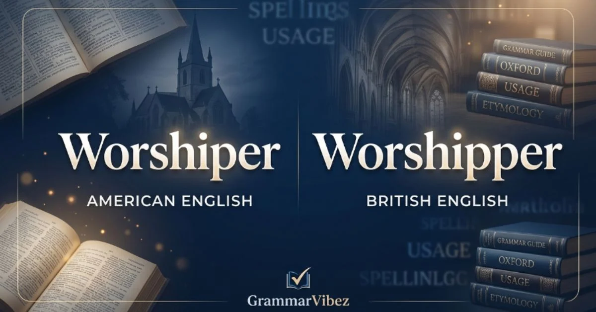 worshiper or worshipper