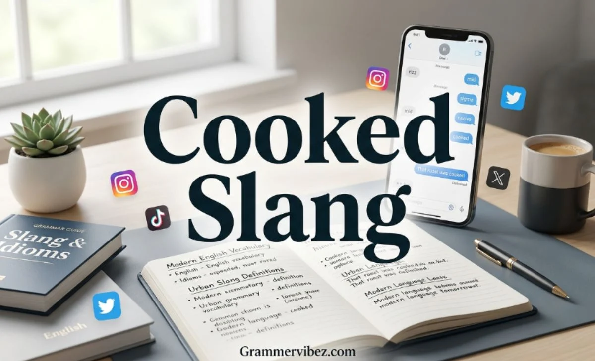 cooked slang meaning