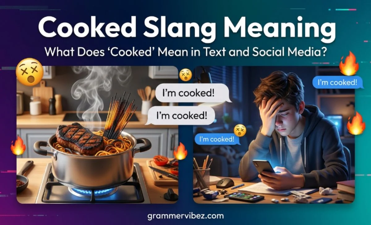 cooked slang meaning