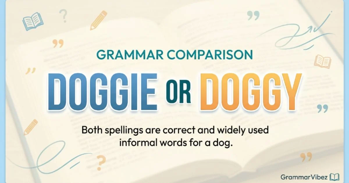 doggie or doggy