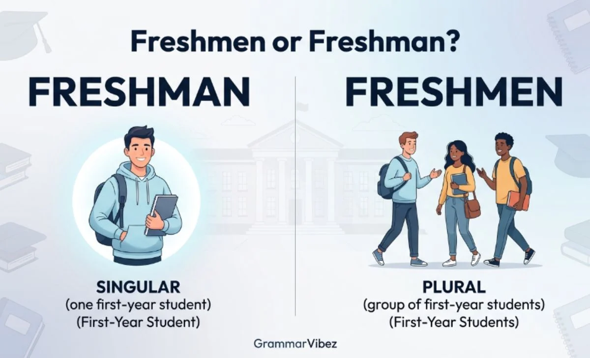 Freshmen or Freshman