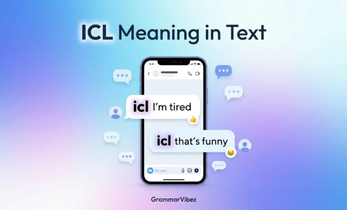 ICL meaning in text
