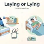 laying or lying