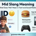 Mid Slang Meaning