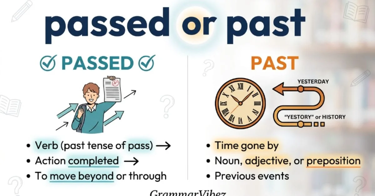 passed or past