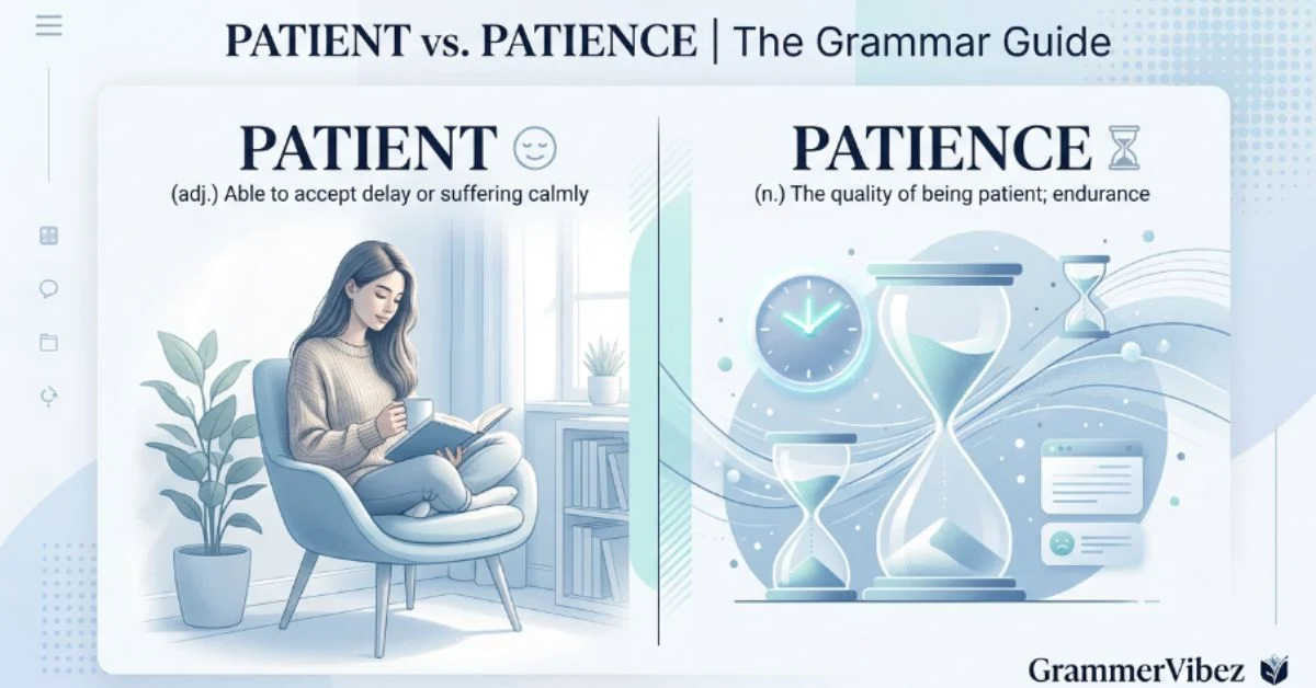 patient or patience