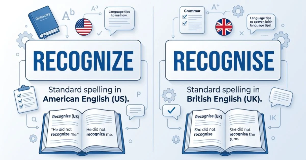 Recognize or Recognise