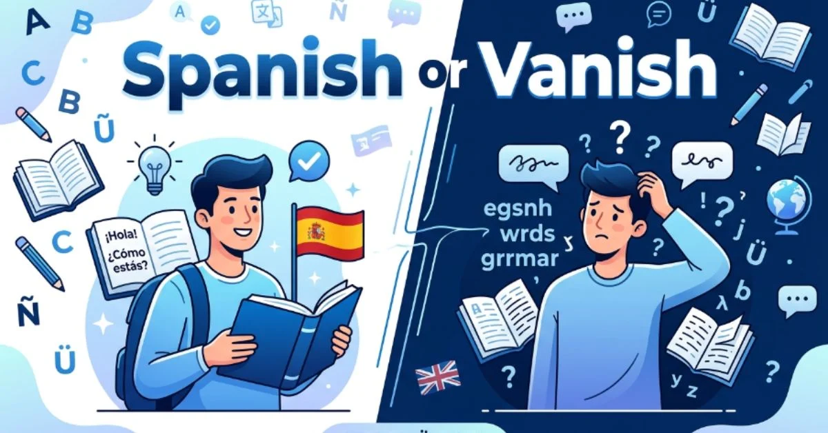 spanish or vanish
