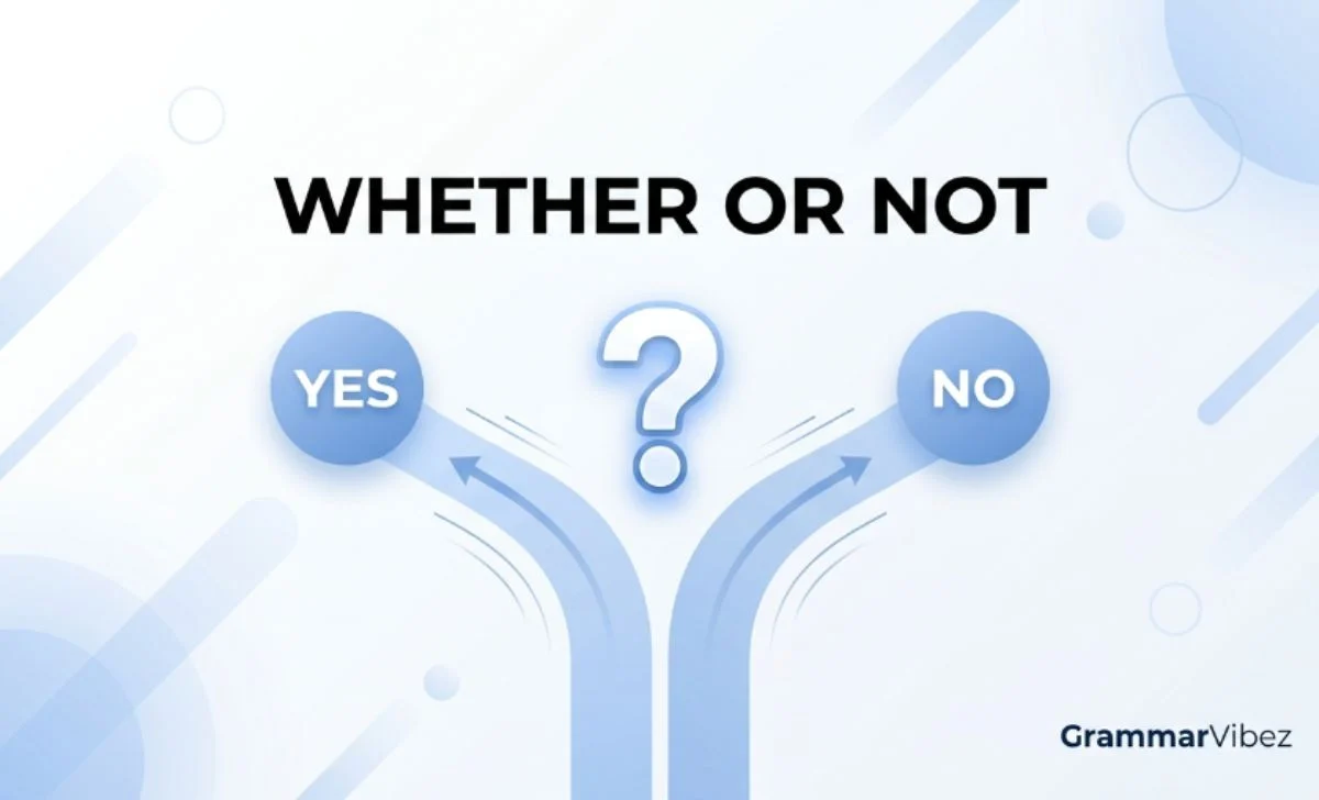 whether or not