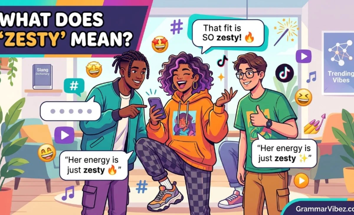 Zesty Slang Meaning